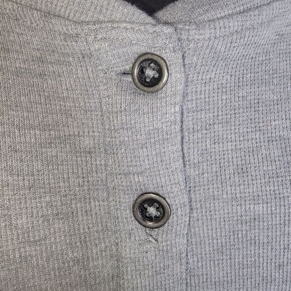 Ariat Women's Gray Henley shiry India Ink size Medium - Picture 5 of 6